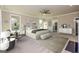 Well-appointed main bedroom with great light and stylish decor at 204 Shelton Dr, Mcdonough, GA 30252