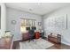 Bright home office with a large window and modern decor at 624 Bexley Rd, Moreland, GA 30259