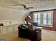 Office featuring a desk, built-in shelves, and natural light, creating a productive workspace at 230 White Rd, Fayetteville, GA 30214