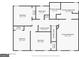 Second floor plan includes bedrooms, closets, bathrooms, and laundry room, for easy living at 505 Summer Ter, Woodstock, GA 30189
