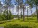 Distant view of a charming two-story home nestled among the trees at 296 Beavers Rd, Grantville, GA 30220