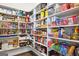 Spacious pantry with ample shelving for organized storage of food and household items at 114 Village Green Ave, Woodstock, GA 30189