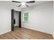 Bedroom offers great floors, a double door closet and window for natural light at 125 Marilyn Ct, Fayetteville, GA 30214