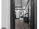 Basement view with wet bar, carpeting and easy access to other parts of the home at 4100 Oak Hill Rd, Douglasville, GA 30135