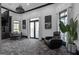 Cozy living room area with comfortable seating, modern decor and carpeting at 4100 Oak Hill Rd, Douglasville, GA 30135