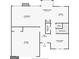 First floor plan featuring the living room, kitchen, dining room, garage, and foyer at 848 Gateshead Ct, Lawrenceville, GA 30043