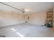 Spacious two-car garage offering ample parking and storage space at 6365 Mountain View Trl, Cumming, GA 30041