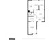 Floorplan for the home's second floor showcasing kitchen, dining area, living room, and office space at 3099 Balearic Se Dr, Marietta, GA 30067