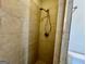 Tiled shower with showerhead and decorative accents at 5319 Orly Ter, South Fulton, GA 30349