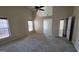 Spacious bedroom with vaulted ceiling, neutral carpet and abundant natural light at 1006 Harbor View Ln, Mcdonough, GA 30252