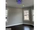 Sun-filled bedroom features three windows, neutral paint, and dark wood flooring at 829 Artistry Way, Fairburn, GA 30213