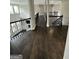 Hardwood floors and ornamental iron railings at 829 Artistry Way, Fairburn, GA 30213