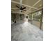 Covered patio with ceiling fan and view of backyard at 829 Artistry Way, Fairburn, GA 30213