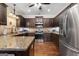 Well-equipped kitchen featuring stainless steel appliances and granite countertops at 101 Dean Cir, Mcdonough, GA 30253