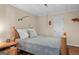 Cozy bedroom with a comfortable bed, wooden accents, and warm, inviting decor at 1283 Heritage Dr, Villa Rica, GA 30180