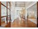 Elegant foyer with hardwood floors and a staircase at 210 Steeple Point Dr, Roswell, GA 30076