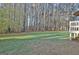 Lush, expansive backyard offering plenty of space for outdoor activities and landscaping at 215 Farr Lake Dr, Tyrone, GA 30290