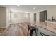 Additional flex space with a built in bar, sink, and open layout at 125 Tall Timber Ct, Fayetteville, GA 30215