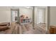 Spacious living area showcasing wood floors and an open layout at 125 Tall Timber Ct, Fayetteville, GA 30215