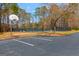 The community tennis courts provide residents with an opportunity for recreational sports at 125 Tall Timber Ct, Fayetteville, GA 30215