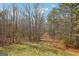 Expansive backyard with a mix of bare trees and grassy areas, perfect for outdoor activities and enjoying nature at 1266 Martin Mill Rd, Moreland, GA 30259