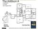 Addison A floor plan featuring four bedrooms, three and a half baths, and 3017 square feet at 958 Temple Draketown Rd, Temple, GA 30179