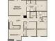 Floor plan of the home's upper level, featuring 4 bedrooms, and a centrally located loft at 166 Silverton Dr, Dacula, GA 30019