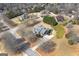 Neighborhood aerial view highlighting the home's premium lot, established landscaping, and proximity to community amenities at 408 Tomahawk Trl, Mcdonough, GA 30252