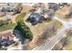 Breathtaking aerial perspective of the property, demonstrating generous lot size and surrounding mature landscaping at 408 Tomahawk Trl, Mcdonough, GA 30252