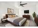 Modern bedroom featuring stylish decor, TV, and an abundance of natural light at 3365 Turtle Lake Se Dr, Marietta, GA 30067