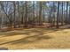 Beautiful expansive backyard with mature trees at 240 Jay Trl, Fayetteville, GA 30215