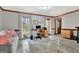Sunlit office space featuring beautiful travertine floors and trim detail at 150 Gill Ln, Stockbridge, GA 30281