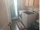 Laundry room featuring a side-by-side washer and dryer set at 5700 Thrasher Sw Ln, Conyers, GA 30094