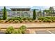 Landscaped fence line with plants and greenery at 446 Bandon Way, Peachtree City, GA 30269