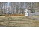 This property has a well-maintained front yard with a long privacy fence at 1120 Minix Rd, Sharpsburg, GA 30277