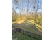 Backyard featuring a fenced yard and mature trees at 1972 Cox Dr, Austell, GA 30168