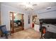 Spacious basement area with access to office space and home gym equipment at 1972 Cox Dr, Austell, GA 30168