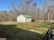 Backyard with ample room and storage shed at 328 Cattlemans Cir, Mcdonough, GA 30252