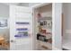 Spacious pantry with adjustable shelving at 1067 Pinehurst Dr, Peachtree City, GA 30269