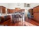 Spacious kitchen with large island, stainless steel appliances, and ample cabinet space at 4233 Sandstone Shores Dr, Stonecrest, GA 30038