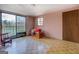 Bright, airy bedroom with sliding glass doors that brings the outdoors in to enjoy nature at 650 Malcom Rd, Covington, GA 30014