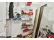 This closet has shelving for storage at 165 Standing Oak Pl, Fayetteville, GA 30214