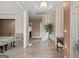 Elegant foyer featuring tiled flooring and neutral-colored walls at 7395 Old Rico Rd., Chattahoochee Hills, GA 30268