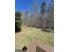 Expansive backyard with view of wooded area, offering privacy and a connection with nature at 1105 Bradford Park Dr, Auburn, GA 30011