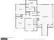 Upstairs floor plan featuring primary bedroom with large closet, bedrooms, and bathrooms layout and dimensions at 5345 Bridle Point Pkwy, Snellville, GA 30039