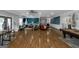 Expansive living area with a fireplace, game table, and open-concept layout at 1500 Highway 155 North, Mcdonough, GA 30252