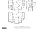 Complete home floorplans including basement, first and second floors with detailed layouts and dimensions at 643 Old Greenville Rd, Fayetteville, GA 30215