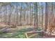 Private backyard with fencing and landscaping at 140 Rockglen Ct, Fayetteville, GA 30215