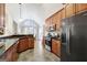 Well-equipped kitchen with stainless steel appliances and granite countertops at 140 Rockglen Ct, Fayetteville, GA 30215