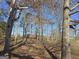 Secluded land view with mature trees, clear sky, and outbuildings in the distance at 1761 Reavesville Rd, Bowdon, GA 30108